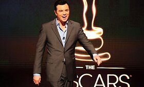 2013-ųjų &bdquo;Oskarų&ldquo; vedėjas Sethas MacFarlane'as