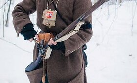 Paberžėje atkurti 1863-iųjų metų sukilimo ir partizaninių kovų epizodai