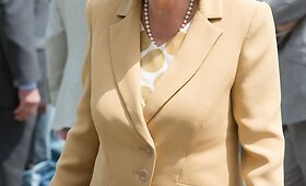 Kornvalio hercogienė Camilla pirmą kartą oficialaus vizito i&scaron;vyko viena pati