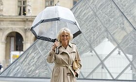 Kornvalio hercogienė Camilla lankėsi Luvre