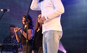 Marijonas Mikutavičius pasveikino Gargždus su 760-uoju gimtadieniu