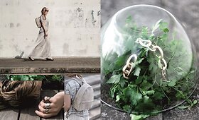 Dizainerės Julijos Janulaitytės kūrinių fotosesija &bdquo;Piknikas mieste&ldquo;