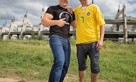 Futbolininkas Deividas Česnauskis nusifilmavo reperio Ironvyto Pro vaizdo klipe