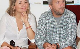 Beata Nicholson ir Giedrius Savickas UNICEF misijoje Tanzanijoje