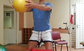 Baletmeisteris Nerijus Ju&scaron;ka kūną stiprino sanatorijoje