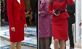 Kembridžo hercogienės Catherine ir Ispanijos princesės Letizios stilius