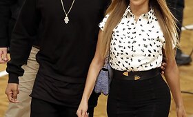 Princas Williamas ir hercogienė Catherine per krep&scaron;inio varžybas susipažino su Beyonce ir Jay Z