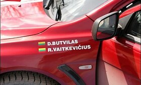 Ralio lenktynininkas Dominykas Butvilas