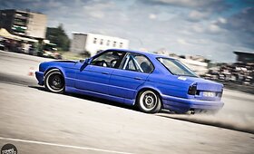&bdquo;BMW drift &scaron;ou&ldquo; Kretingoje