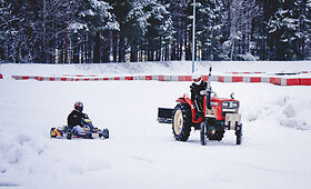 &bdquo;Volkswagen Castrol Cup&ldquo; fotosesija Plytinės kartodrome