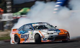 &bdquo;Drift Allstars&ldquo; varžybos Rygoje