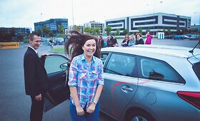 Įvairios slalomo varžybos prie &bdquo;Siemens&ldquo; arenos