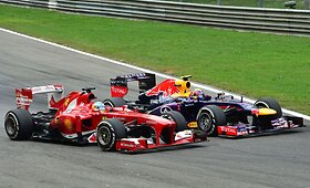 F-1 lenktynės Monzos trasoje Italijoje