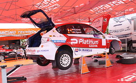 &bdquo;Lotos Rally Poland&ldquo; dalyvių parkas