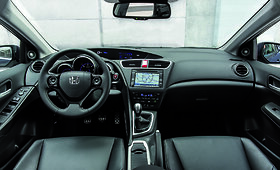 &bdquo;Honda Civic Tourer&ldquo; interjeras