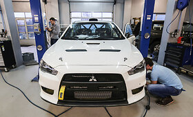 Roko Kvaraciejaus &bdquo;Mitsubishi Lancer Evo X&ldquo;