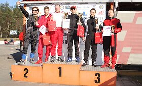 Kartingo varžybos SEAT taurei laimėti