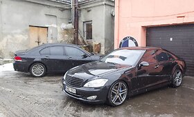 Audriaus eismo įvykyje nukentėjęs &bdquo;Mercedes-Benz S55 AMG&ldquo;