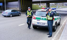 Greičio matavimo akcija &bdquo;Pamėgink važiuoti tik saugiu greičiu. Turėtų patikti...&ldquo;