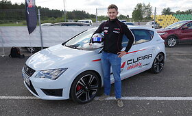 &bdquo;SEAT Leon Cupra 280&ldquo; bandymas &bdquo;Nemuno žiedo&ldquo; trasoje