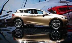 &bdquo;Infiniti Q30&ldquo; pristatymas Frankfurto parodoje