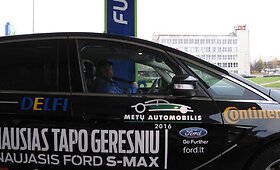 &bdquo;Metų automobilio 2016&ldquo; bandymai Panevėžyje