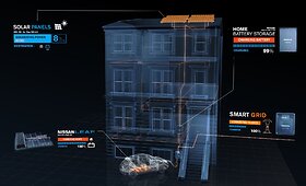 &bdquo;Nissan&ldquo; vizija: automobilis &ndash; degalinė