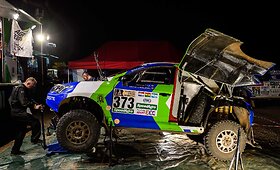 &bdquo;Bee Dakar&ldquo; automobilio remontas po pirmo Dakaro GR