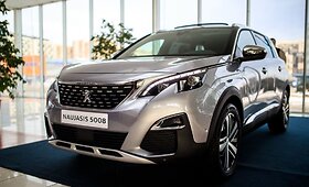 &bdquo;Peugeot 5008&ldquo; Lietuvoje pristatytas žurnalistams