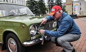 Istorinių automobilių ralis Jonavoje