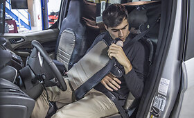 &bdquo;Ford&ldquo; eksperimentas: automobilis &bdquo;be vairuotojo&ldquo;