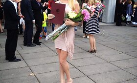 Neringai &Scaron;iaudikytei įteiktas bakalauro diplomas