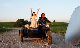 Filmo &bdquo;Pakeliui&ldquo; plakato fotosesija