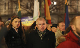 Arvydas Anu&scaron;auskas ir Lina Bulanovaitė 