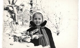 Audronė Bunikienė vaikystėje