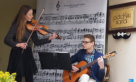 Ieva Nugaraitė grojo Gatvės muzikos dienoje