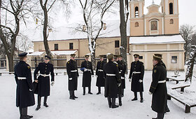 Tradicinė vėliavos pakėlimo ceremonija