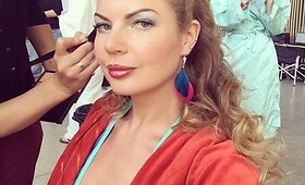 Solveiga Mykolaitytė juostos &bdquo;Dvylika kėdžių&ldquo; filmavimo aik&scaron;telėje