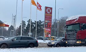 Nepaprastai mažos degalų kainos Klaipėdos degalinėse