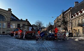 &bdquo;Grinda&ldquo; remontuoja grindinį Vilniaus senamiestyje