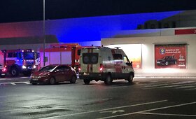 Antradienį Palangoje prie &bdquo;Lidl&ldquo; parduotuvės sulėkė ugniagesiai, medikai policija: prane&scaron;ta apie gaisrą