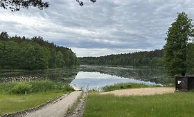 Dumblių niokojamas Žiežulio ežeras Varėnoje