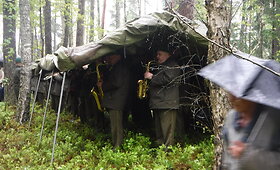 Lietuvos partizanų pagerbimo žygis Varėnos-Merkinės mi&scaron;kais