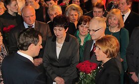 V.Toma&scaron;evskis at&scaron;ventė 50-ąjį jubiliejų