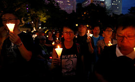 Atsisveikinimas su Liu Xiaobo