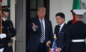 Italijos ministro pirmininko Giuseppe Conte ir D.Tumpo susitikimas