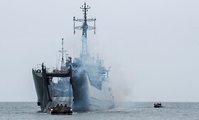 Nemirsetos paplūdimyje vyko pratybų BALTOPS 2019 karių i&scaron;silaipinimo operacija