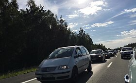 Spūstis kelyje Klaipėda&ndash;Kaunas