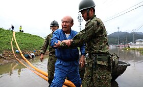 Japonijoje prasiautė galingas taifūnas Hagibis