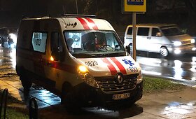 Vilniaus Olandų gatvėje partrenktas žmogus
